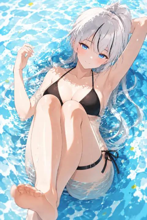 오늘 머리스타일 AI 팬아트