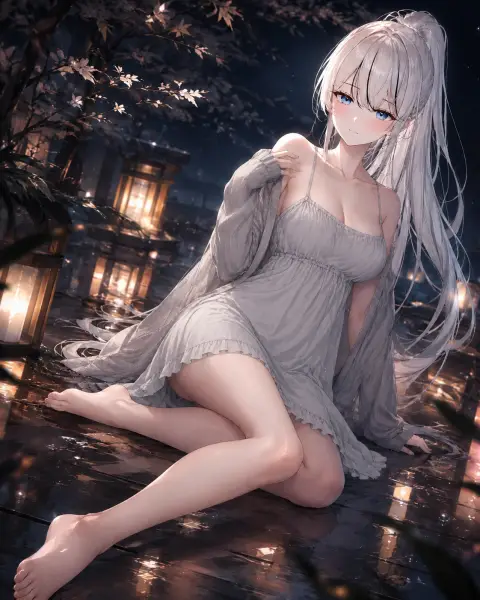 오늘 머리스타일 AI 팬아트